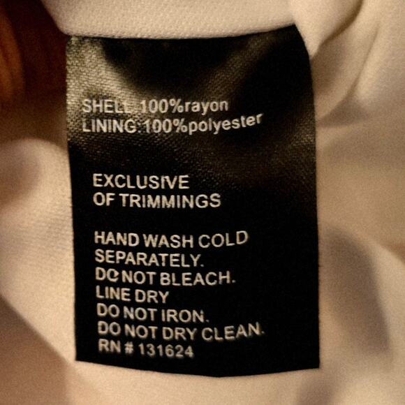 Calessa patchwork floral skirt knee length size xl - Picture 5 of 5